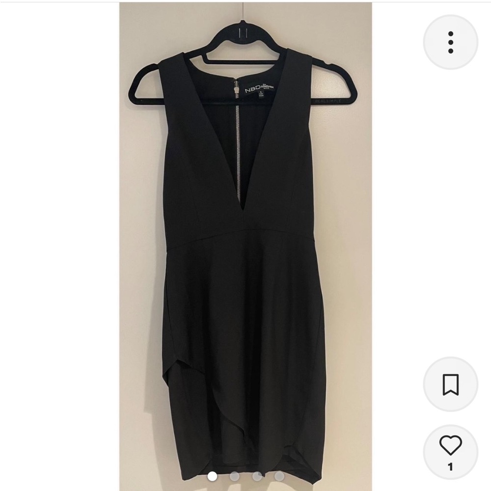 NBD x Revolve Asymmetrical Body-Con Dress